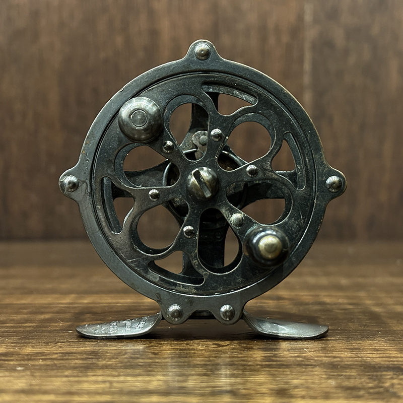 Pflueger Progress 60 All Nickel Plating Ebony Knob Foot Bulldog