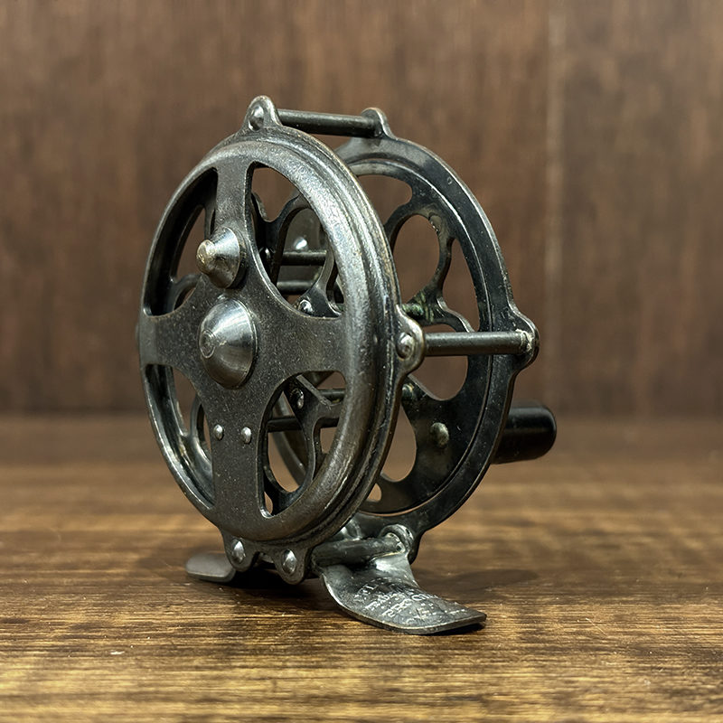 Pflueger Progress 60 All Nickel Plating Ebony Knob Foot Bulldog