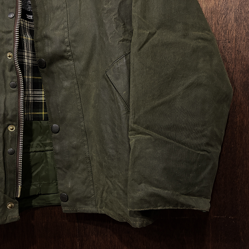 Barbour Transport Jacket Sage C38 Early 3Warrant Made in England