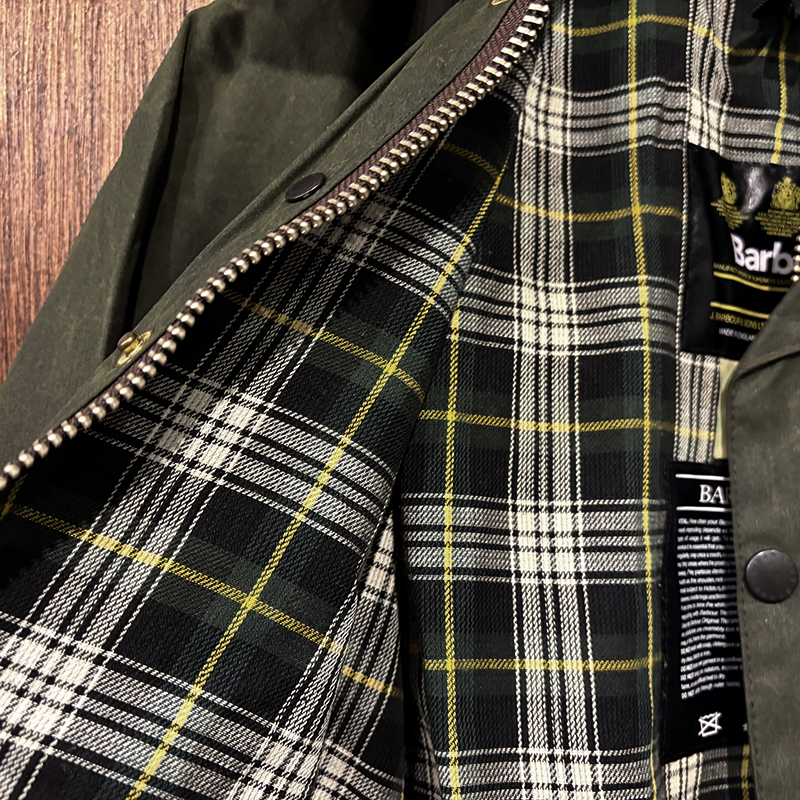 Barbour Transport Jacket Sage C38 Early 3Warrant Made in England