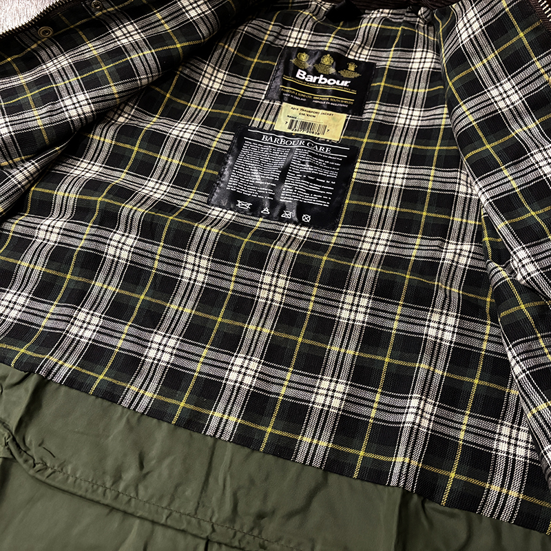 Barbour Transport Jacket Sage C38 Early 3Warrant Made in England