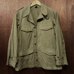 M-47 French Army Military Field Jacket Early Chin Strap Model Mint フレンチ アーミー M47 ミリタリー フィールド ジャケット 前期モデル 極初期バンドチンストラップ仕様 ミントコンディション