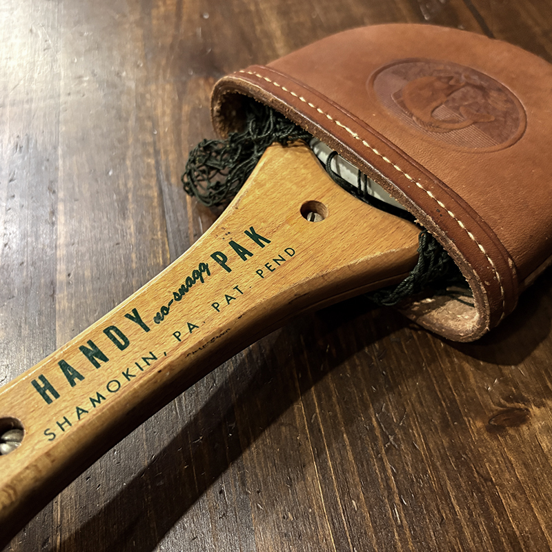 Handy Pak no-snagg Vintage Early Logo Folding Instant Landing Net