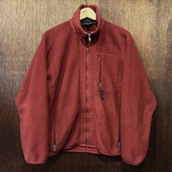 Patagonia Synchilla Fleece Full Zip Jacket Brick S F4 No Snow Tag Made in USA パタゴニア シンチラフリース フルジップジャケット 94年モデル 雪無しタグ ブリックカラー USA製 オールド ビンテージオリジナル