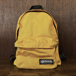 Outdoor Products 452U Daypack Cordura Nylon Yellow Color Old Tag Backpack Made in USA アウトドアプロダクツ コーデュラナイロン デイパックリュックサック イエロー バックパック 旧タグ 米国製 グッドコンディション