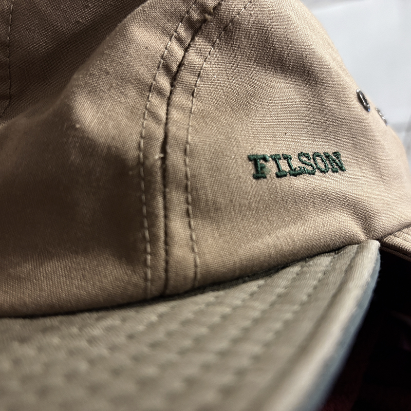 Filson Duck Bill Neck Guard Flap Outdoors Fishing Cap