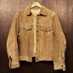 Levi's Roughout Suede Leather Big-E 3rd Type Vintage Trucker Jacket Mint リーバイス ラフアウト スエード ジャケット サードタイプ トラッカー レザージャケット ビンテージ オリジナル ミントコンディション